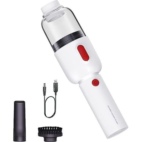 Aspirateur Portable - Sans Fil - 120 W - Batterie Rechargeable 2000 mAh - Pour Voiture Maison Bureau - 1 Pièce (1/5)