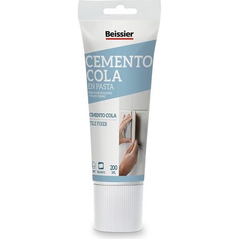 Cemento Beissier 70165-001 Pasta 200 ml Blanco