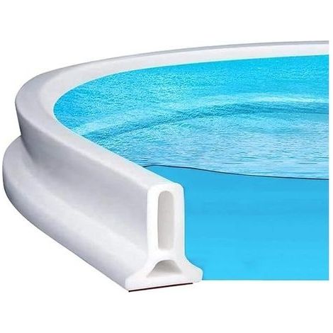 Joint d'étanchéité autocollant pour cabine de douche - Pour salle de bain - 100 cm (1/5)