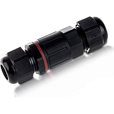 V-tac raccordo stagno con morsettiera colore nero 3621 (1/5)