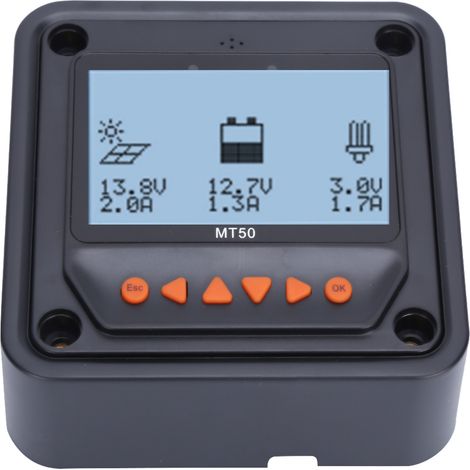 MT-52 LCD-Anzeigegerät für MPPT-Solarladeregler (10A/20A/30A/40A) - in Überseelagern erhältlich. (1/5)