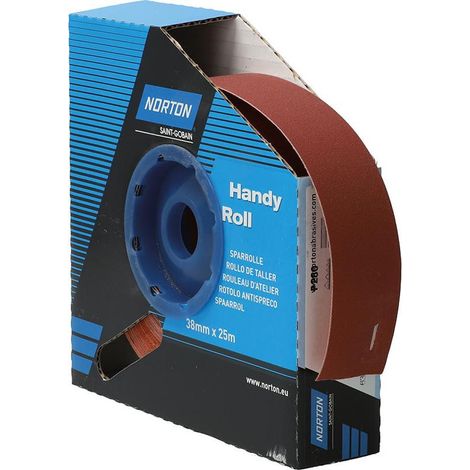 Rodillo abrasivo R222 38mmx25m P280