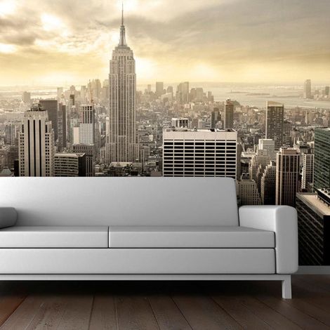 Papier Peint "New York Manhattan à l'Aube II" 270x450cm (1/2)