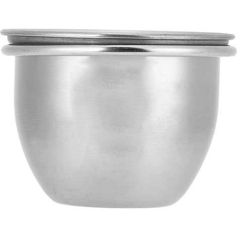 mangeoire et abreuvoir en acier inoxydable pour perroquets, avec support à pince, 7,5 cm / 3 pouces (1/5)
