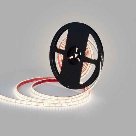 Ruban LED 24V DC Submersible - Monochrome - 9.6W/m - 10mm - IP68 - Blanc Neutre (1/5)