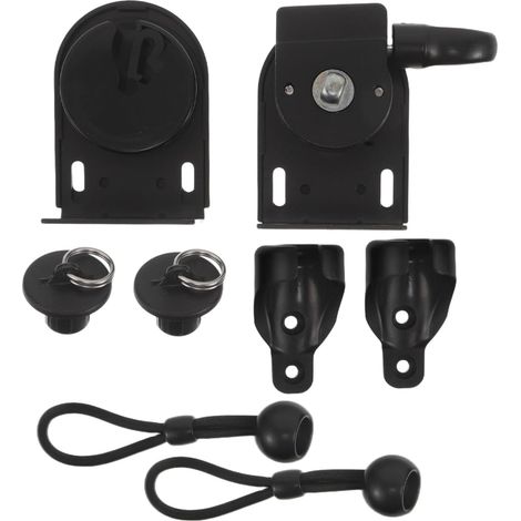 Supports de fixation pour cordon store enrouleur avec mécanisme verrouillage à bille et clips (1/5)