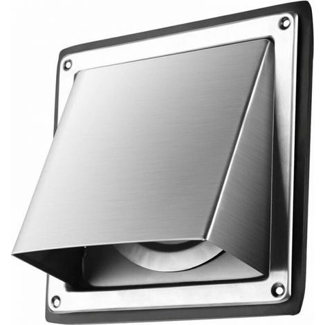 100mm Grille Aeration Grille Ventilation Grille de Ventilation Grille Hotte Inox (1/5)