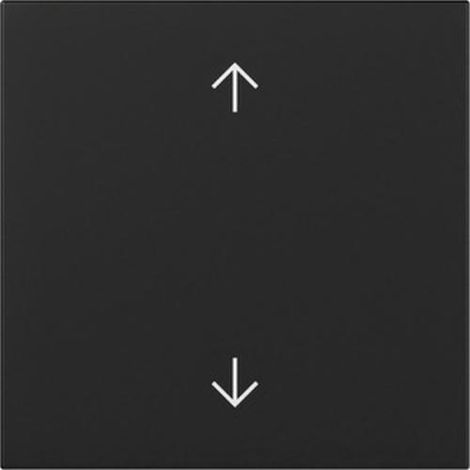 Gira Touche Flèches System 55 Noir m [3616005], 3616 005
