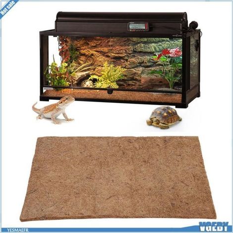 Ashata Tapis en fibre de noix de coco Tapis en Fibre de Coco pour Animaux de Compagnie, Fabrication Soignée, animalerie decor (1/5)