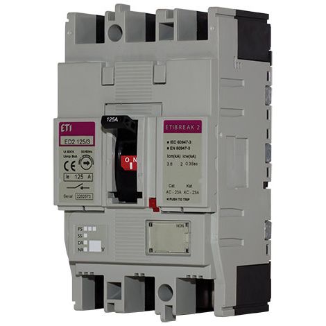 Interrupteur-sectionneur tripolaire 250 A 6 kA ED2 250/3 004671273