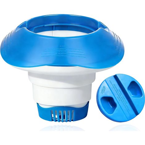 Distributeur de Chlore Flottant, Diffuseur Chlore Piscine, Diffuseur Flottant, Distributeur de Chlore pour Piscine, Distributeur Flottant Pliable, Diffuseur de Chlore pour Piscine Spa Aquariums (1/5)