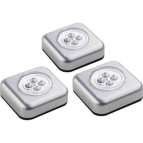 Muller-Licht Piccola lampada moderna argento set da 3