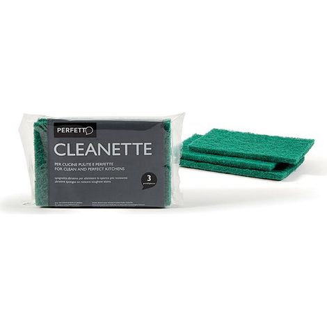 Perfetto 0238 trapo para limpiar Poliéster Verde 3 pieza(s)