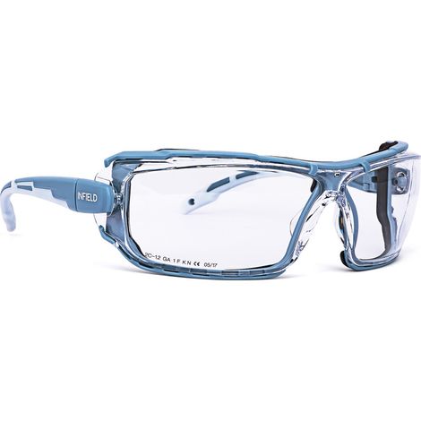 INFIELD Schutzbrille Milor PC HC AF AS UV, blau, 9232 006