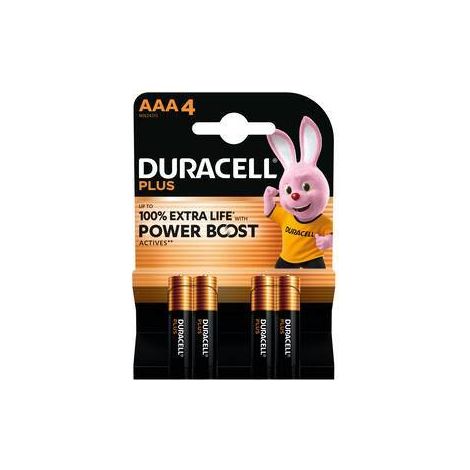 10 x DURACELL PLUS POWERBOOST  M/STILO 4 PZ MN2400