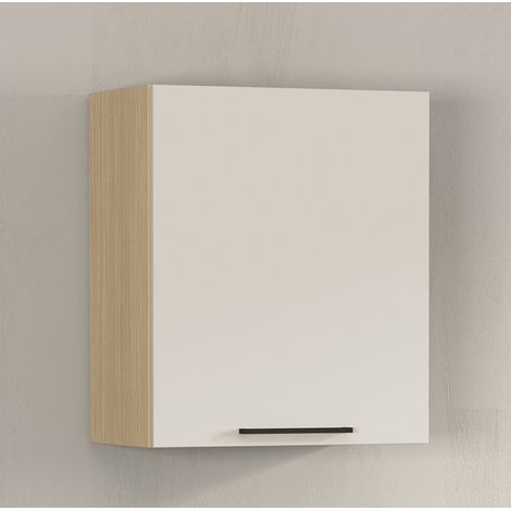 Meuble haut de cuisine moderne cachemire/chêne Louna (1/5)