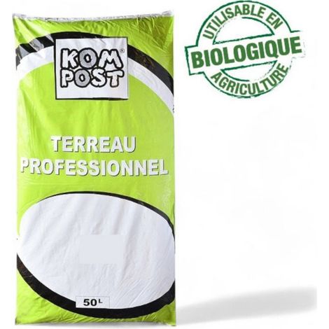 Terreau potager avec engrais organique, sac de 50 l - PRO218
