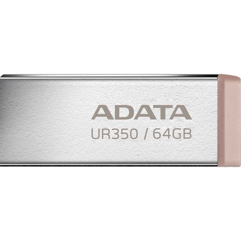 Adata Chiavetta USB UR350 64 GB USB 3.2 Gen1 Marrone (1/4)