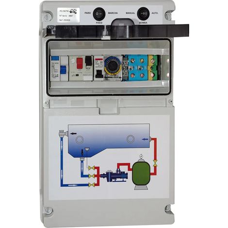 Boîte à fusibles productos qp 100w télécommande phase unique