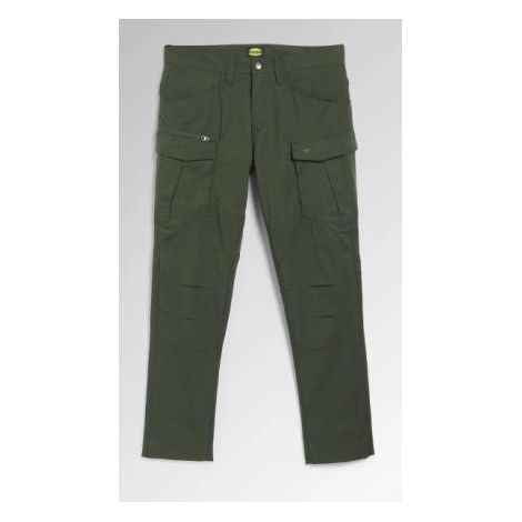 Pantalón Cross Cargo DIADORA Verde Bosque Noche T/L