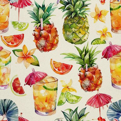 Outdoor Dekostoffe Oxford - Motiv Cocktail DX8810 (1/5)