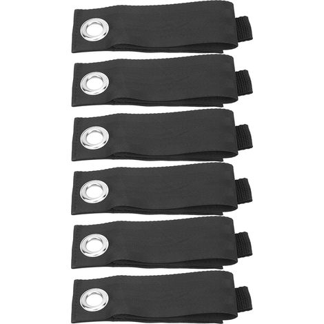 6 Pièces Sangles de Rangement avec Velcro pour Câbles et Cordons Organisateur (1/5)