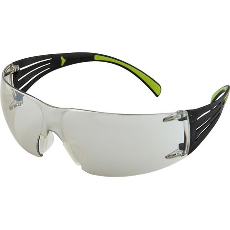 3M SecureFit 400 SF410AS Schutzbrille Schwarz, Grün (1/5)