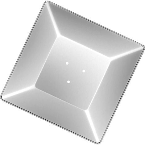 Auvent carré pour poêle à gaz d'extérieur, 11cm, flux d'air, (1/2)