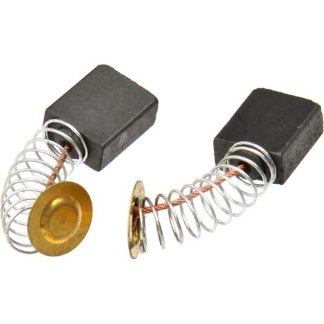 escobillas de carbón geko 8x14x17 mm pack de 20 (1/2)