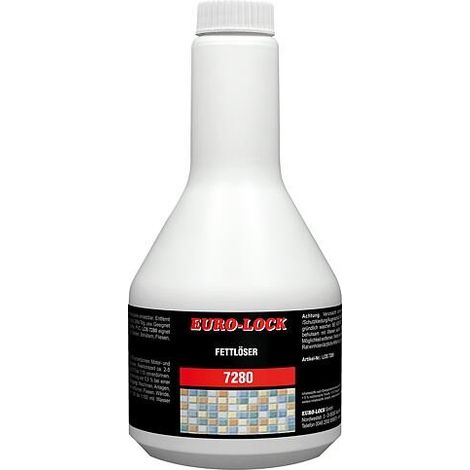 Dégraisseur industrie alimentaire EURO-LOCK LOS 7280 bouteille 500ml