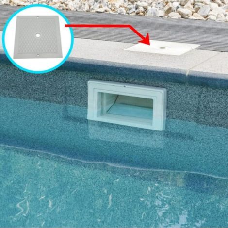 Couvercle de protection pour écumoire de piscine Hayward SPX1082E SP082 1083 1084 1085 SP1086 modèles 25,4 cm (1/2)