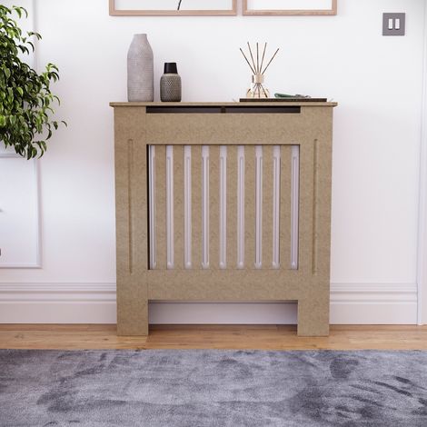 Cache-radiateur Chelsea brut format, Petit, H 82 x L 78 x P 19 cm