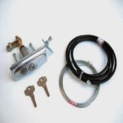 Déverrouillage extérieur à clé pour porte de garage jusqu’à 50 mm – Accessoires de fixation inclus – BFT SET/S (1/5)