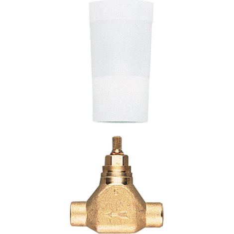 Válvula Grohe UP, parte inferior, conexión soldar D 22mm,