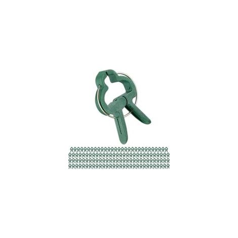 Packung mit 120 Mini-Pflanzenclips – Gartenclips, Stützen für Blumen und Kletterpflanzen, Aufbewahrungshilfe für Topfpflanzen – Crezuo