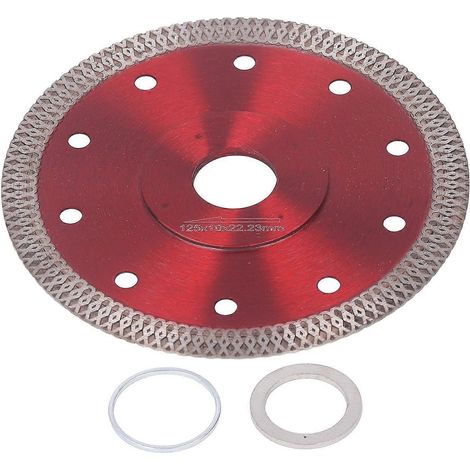 Superdünnes Sägeblatt Red Diamond 65 Manganlegierungsstahl, scharfe Porzellan-Sägeblatt für Granit 4