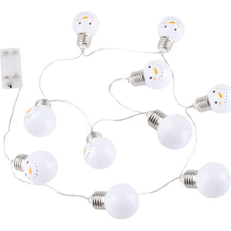 Jeffergarden Guirlande lumineuse à 10 LED, durable et à faible consommation d'énergie, adaptée aux jardins extérieurs et à la décoration murale intérieure.-DOU