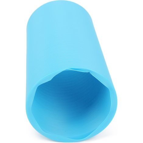 Tunnel de jeu rétractable pour petits animaux (vison, cochon d'Inde, marmotte, hérisson, chinchilla, bleu). (1/5)