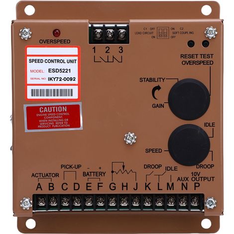 ESD5221 Speed Control Unit Generator installation facile pour maison et usage quotidien (1/5)