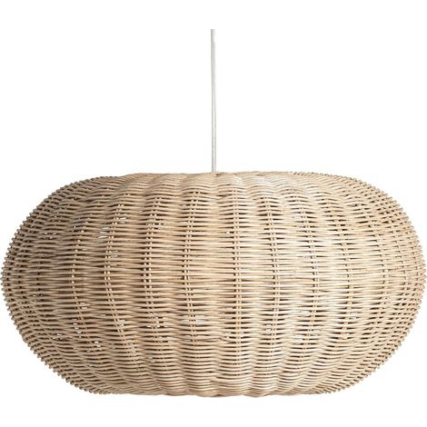 Luminaire Boho Chic en RATÁN Naturel - Ton naturel RATÁN tressé (1/5)
