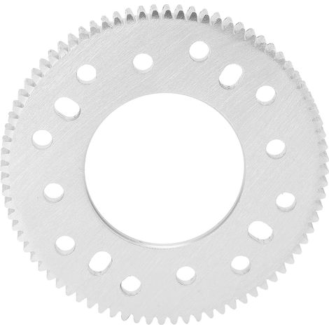 80-zahniges Stirnrad aus Aluminium (1/5)