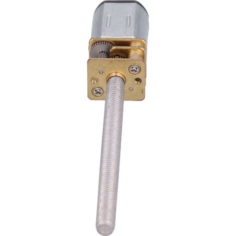 Moteur linéaire DC 6V, tige filetée M4 55mm, 90 tours/min pour automatisation et appareils électroménagers (1/5)