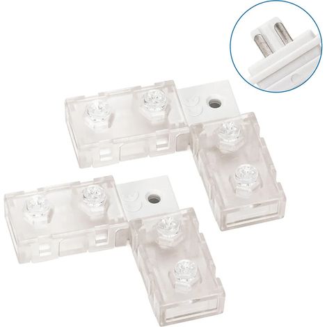 Connettore L aigostar b10303hu3 angolo 90 gradi senza saldatura (1/3)