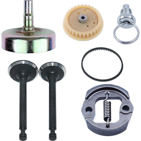 Jeu de soupapes de courroie de distribution, tambour d'embrayage à 9 dents, poulie d'arbre à cames, pour moteur de tondeuse à gazon Honda GX35 HHT35S GX 35 (1/5)
