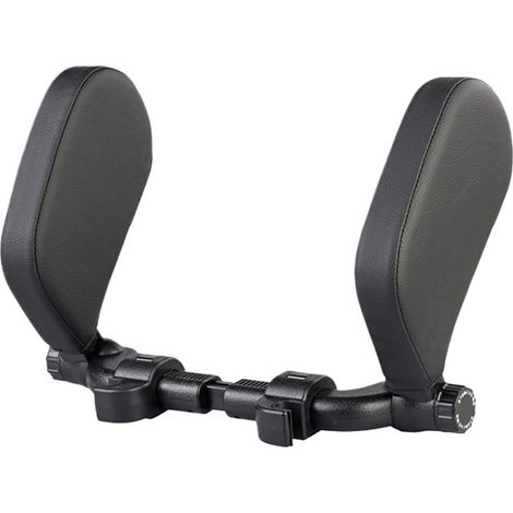 Cale têtes pour sièges Auto Oreiller de Voiture, Appui tête, Oreiller Cervical en Coton à mémoire Forme, Soutien latéral et Protection la Nuque Tête