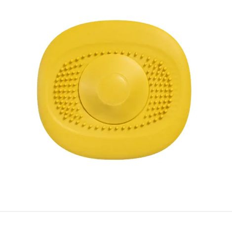 Nouveau Salle De Bains Lavabo Cuisine Vidange Attrape-Cheveux Évier Filtre Bain Plancher Vidange Bouchon Crépine Universel Anti-colmatage Accessoire Jaune