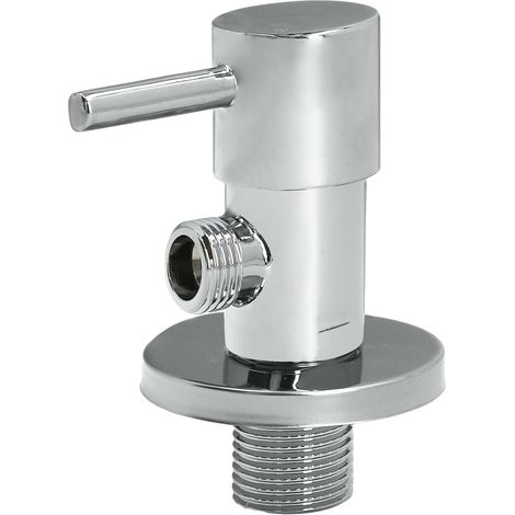 Vierkantschlüssel für Keramik 1/2" - 3/8" Ø28mm mit Wandanschluss (1/5)