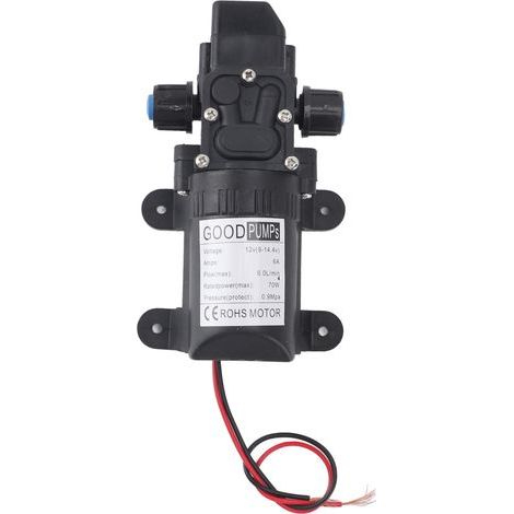 12V diaphragm pump, automatic shut-off, smart mini electric pressure washer (1/5)