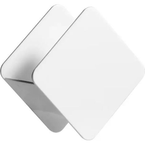 Étagère de Rangement Savon Éponge Égouttoir Sac Suspendu Accessoire de Cuisine Support de Salle de Bain Sangle Robinet Panier de Rangement avec Trous de Vidange Blanc (1/5)