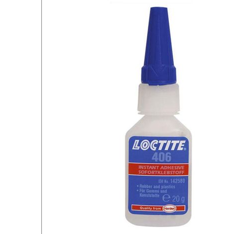 LOCTITE adhesivo cianocrilato loctite 406 20g para plasticos